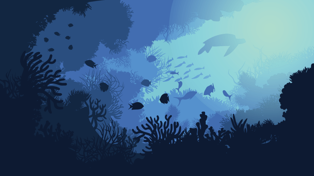 underwater